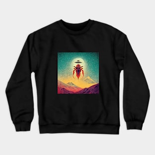 Space Predator Crewneck Sweatshirt